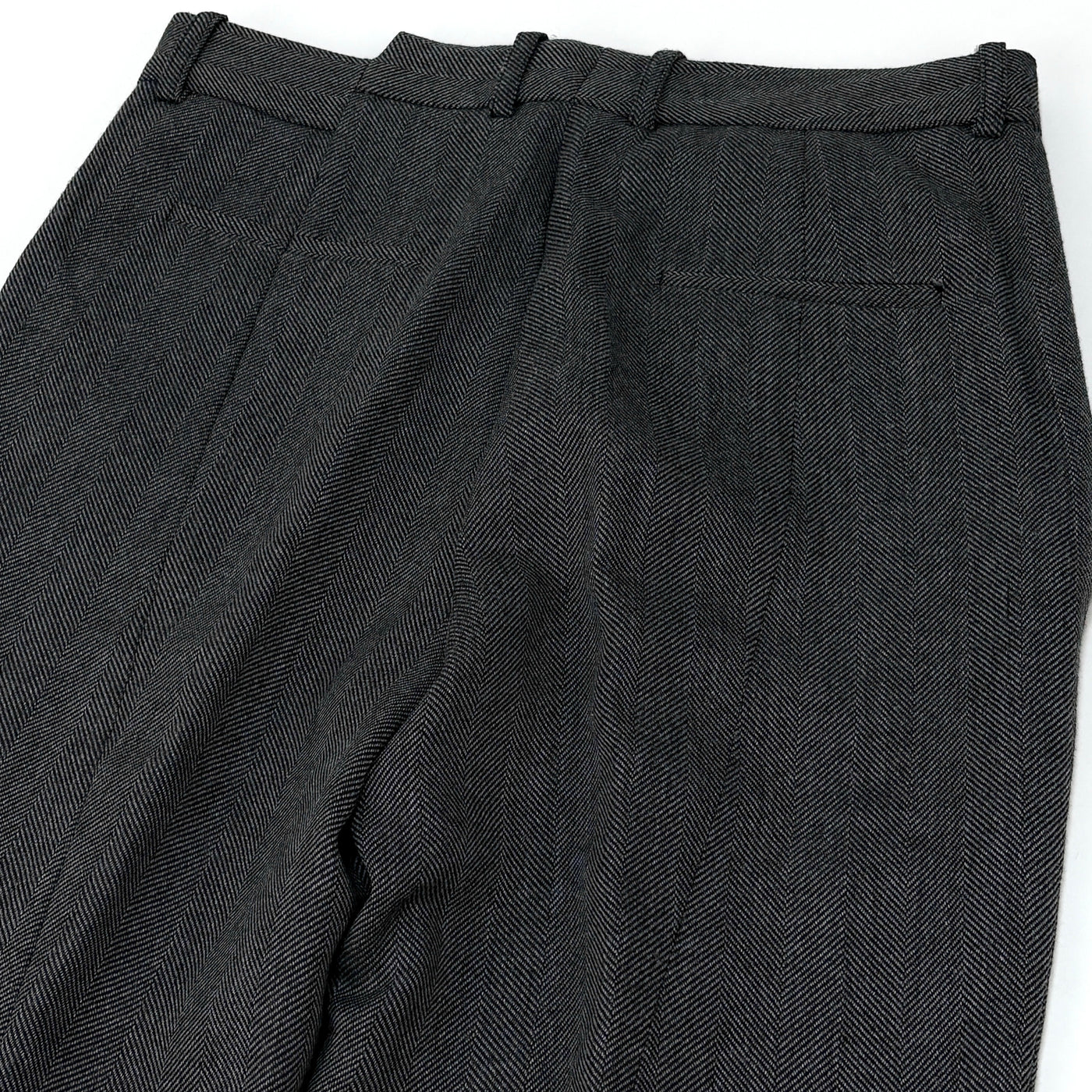 2019AW HERRINGBONE FLARE TROUSERS BLS-59330 36