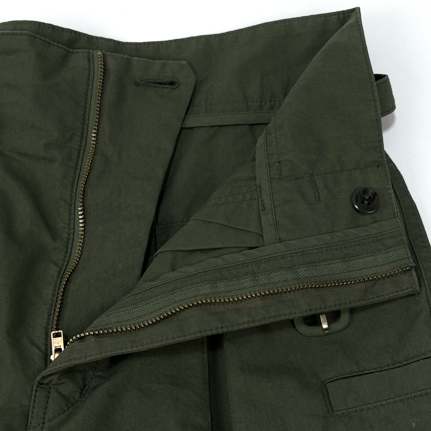 2022SS Cotton Nylon Tucked Cargo Trousers MM22PS-PT714 1