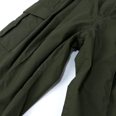 2022SS Cotton Nylon Tucked Cargo Trousers MM22PS-PT714 1