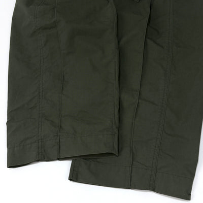 2022SS Cotton Nylon Tucked Cargo Trousers MM22PS-PT714 1