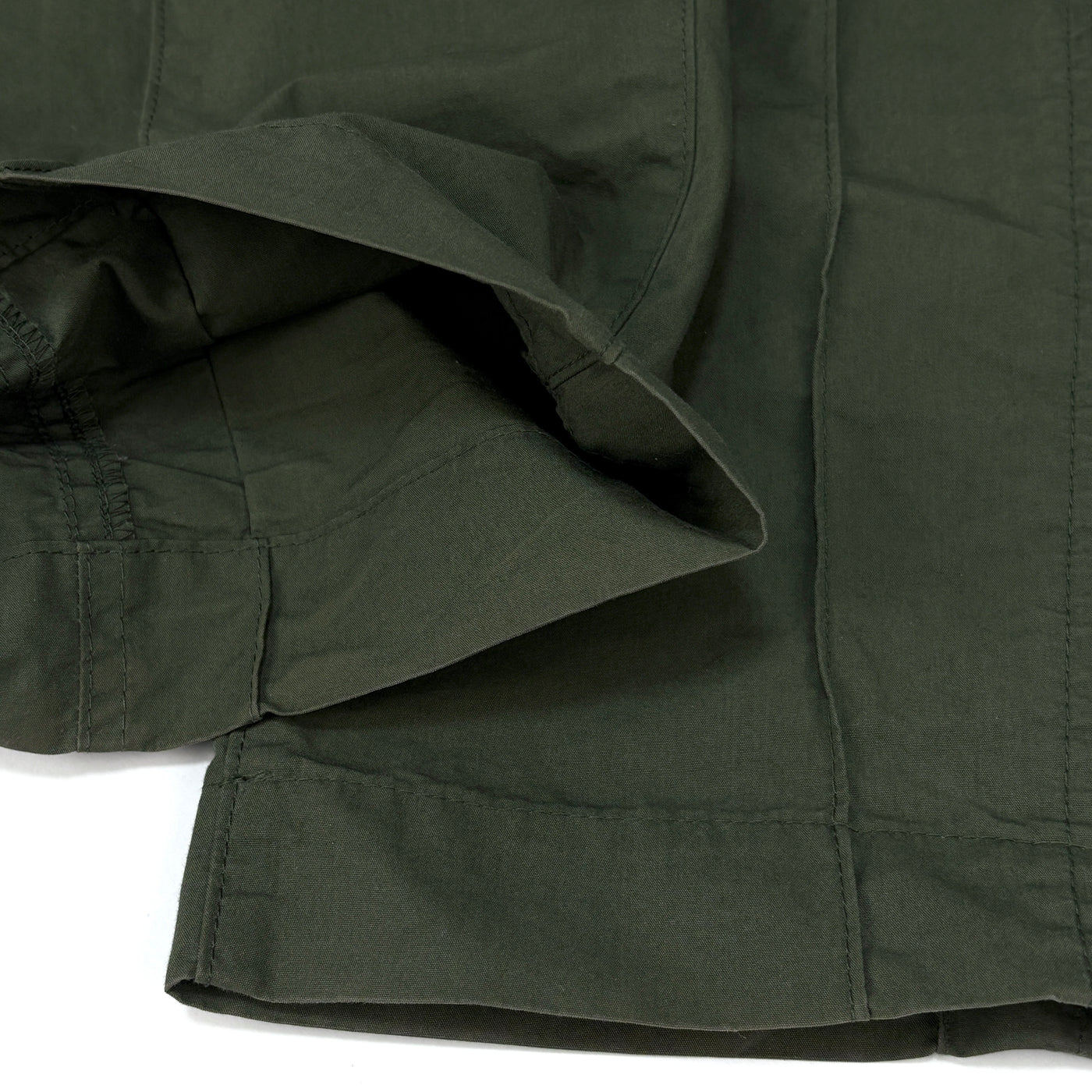 2022SS Cotton Nylon Tucked Cargo Trousers MM22PS-PT714 1