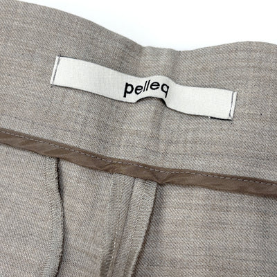 2018AW Wool Cashmere Double Tuck Trousers PT0101-AW18 36