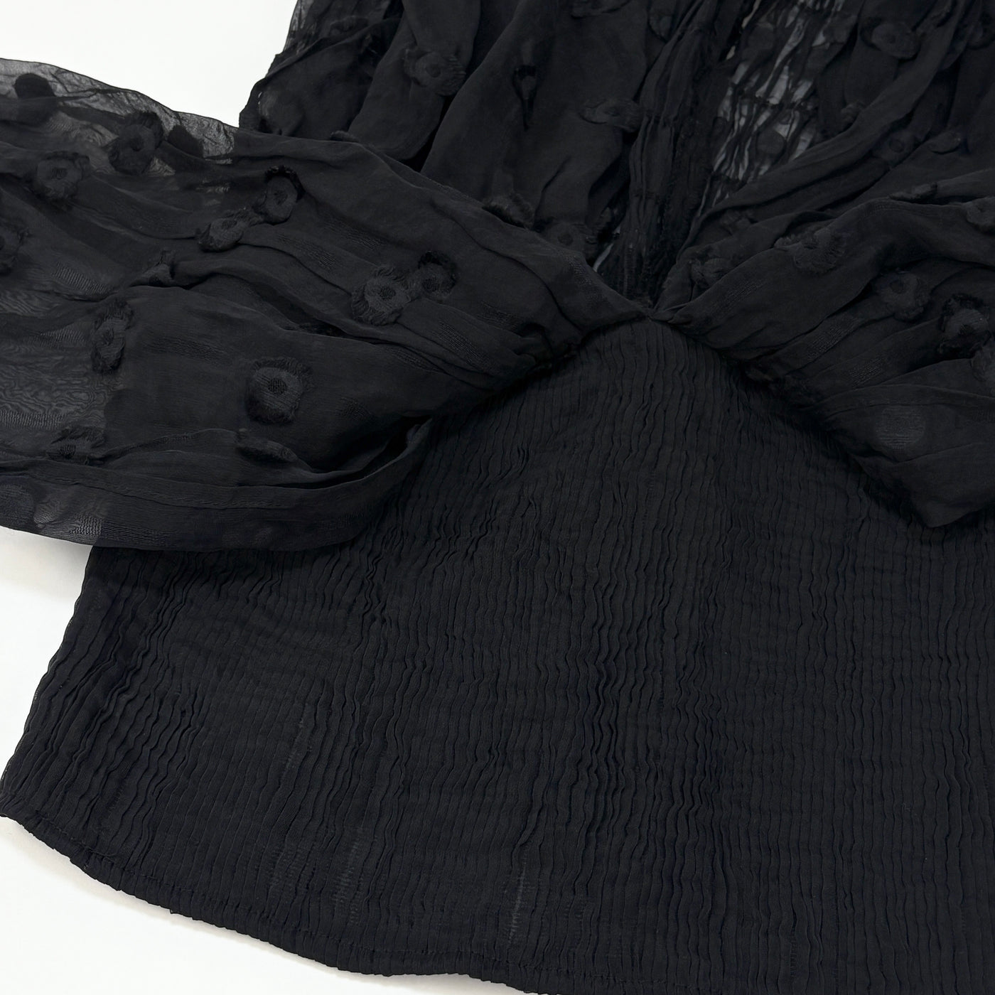 2019SS Geometry Shirring Tops MM19SS-SH049 1