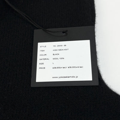 2024AW HIGH NECK KNIT YS-24AW-99 L