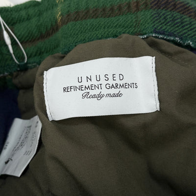 2024AW Check easy pants UW1147 4