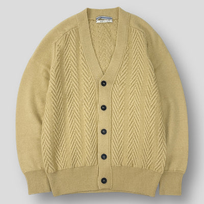 2023AW Herringbone Knit Cardigan 17WN-YE L