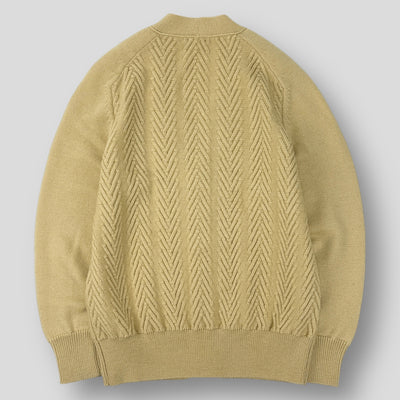 2023AW Herringbone Knit Cardigan 17WN-YE L