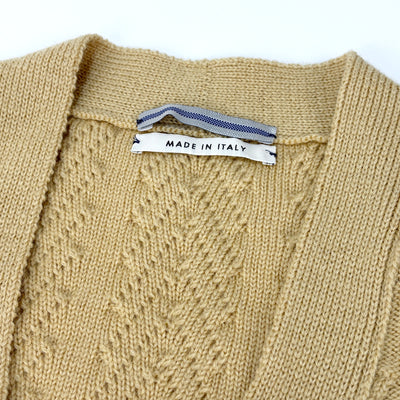 2023AW Herringbone Knit Cardigan 17WN-YE L