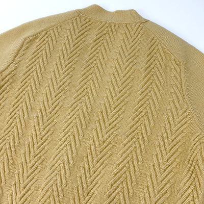 2023AW Herringbone Knit Cardigan 17WN-YE L