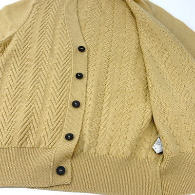 2023AW Herringbone Knit Cardigan 17WN-YE L