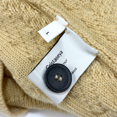 2023AW Herringbone Knit Cardigan 17WN-YE L