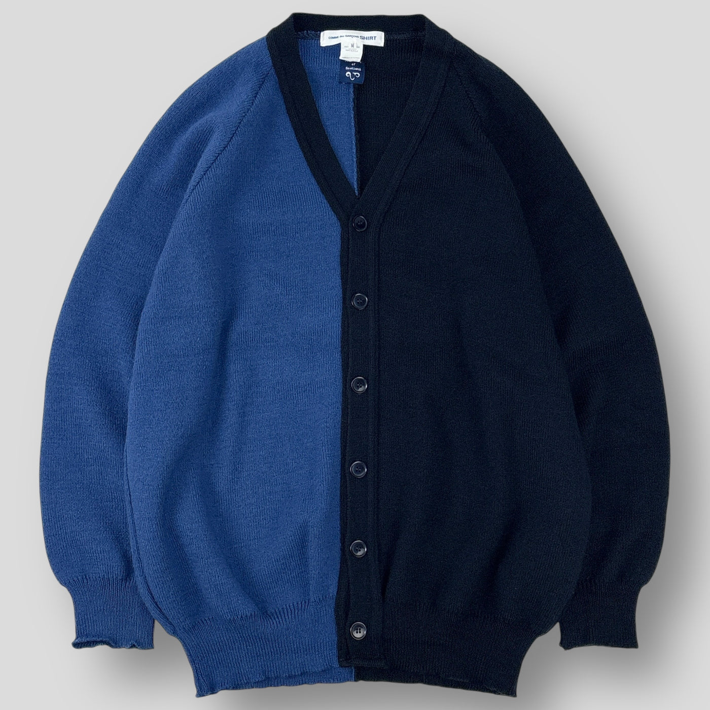 2021AW Lochaven of Scotland oversize cardigan gge7 2ply FH-N501 M