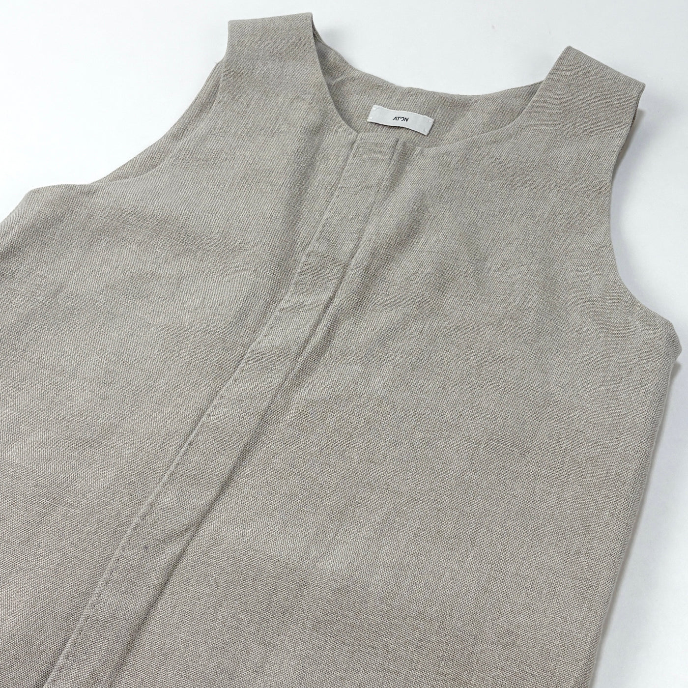 2023SS LINEN OXFORD | ノースリーブドレス OPAGSM0207 01