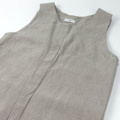 2023SS LINEN OXFORD | ノースリーブドレス OPAGSM0207 01