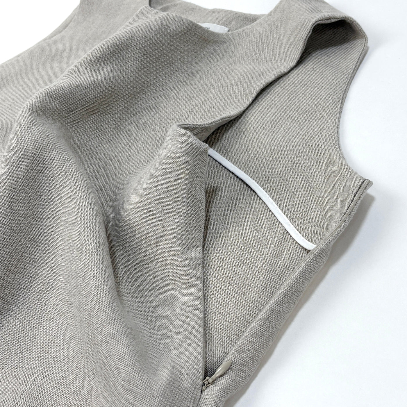 2023SS LINEN OXFORD | ノースリーブドレス OPAGSM0207 01