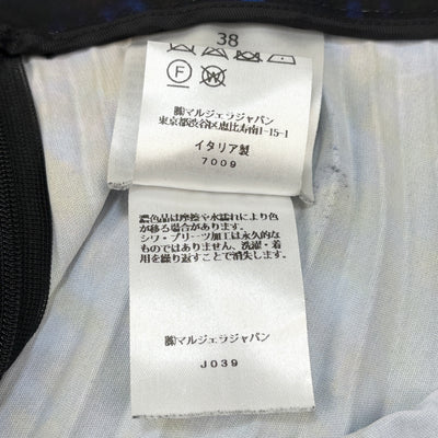 2023AW ネオンプリント アコーディオンプリーツスカート S52MA0191 S78159 38