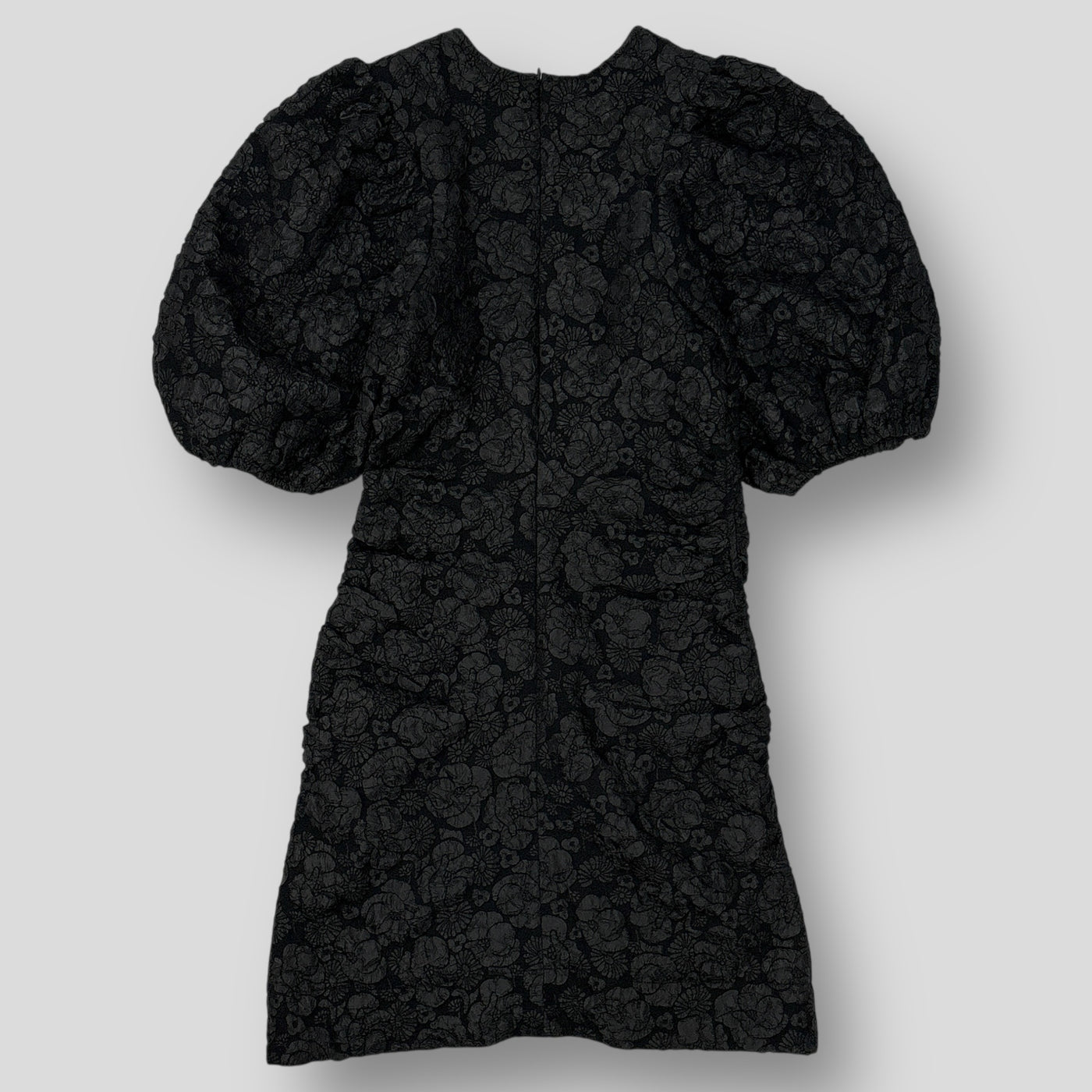 2023AW Stretch Jacquard Puff Sleeves Mini Dress BC.B 6663 36
