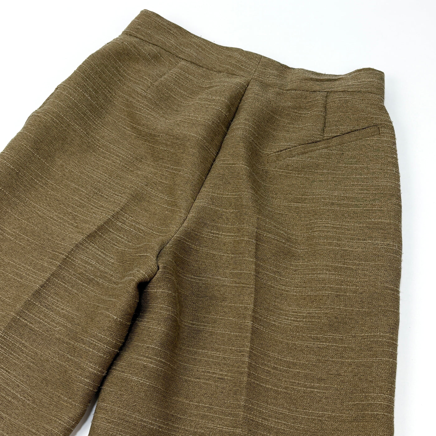 2023SS Slub Linen Mid Waist Pants BB.D 6557 / F7549 34