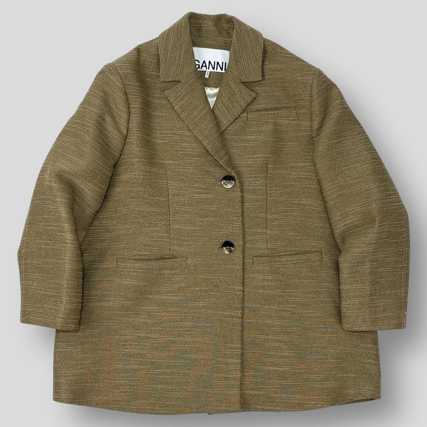 2023SS Slub Linen Oversized Blazer BB.D 6557 / F7549 XXS/XS