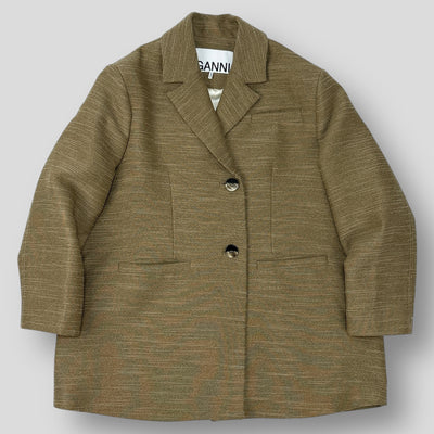 2023SS Slub Linen Oversized Blazer BB.D 6557 / F7549 XXS/XS