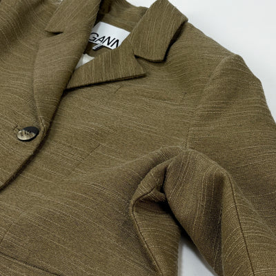 2023SS Slub Linen Oversized Blazer BB.D 6557 / F7549 XXS/XS