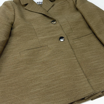 2023SS Slub Linen Oversized Blazer BB.D 6557 / F7549 XXS/XS