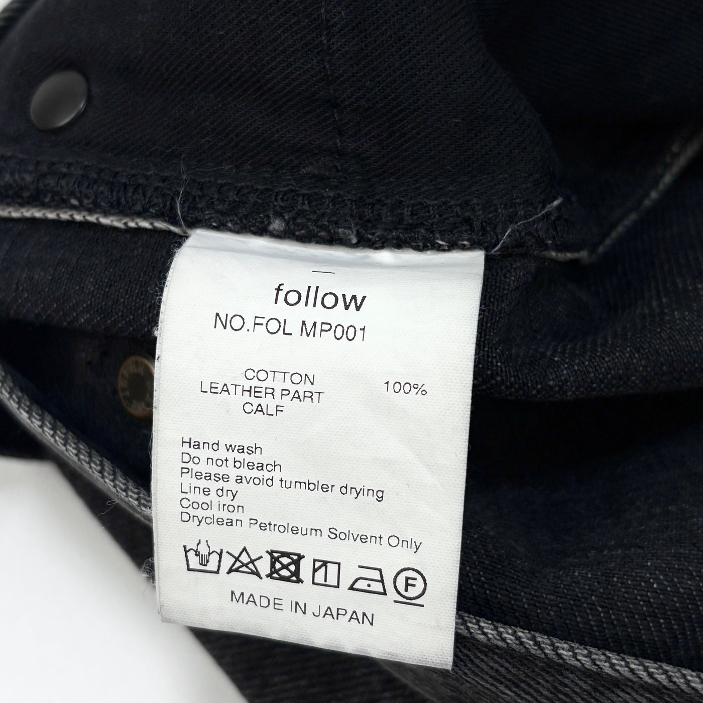 別注 Slim straight jeans FOL MP001 31