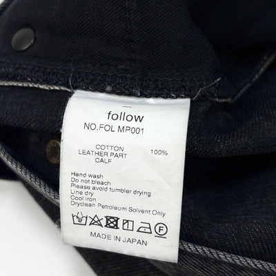 別注 Slim straight jeans FOL MP001 31