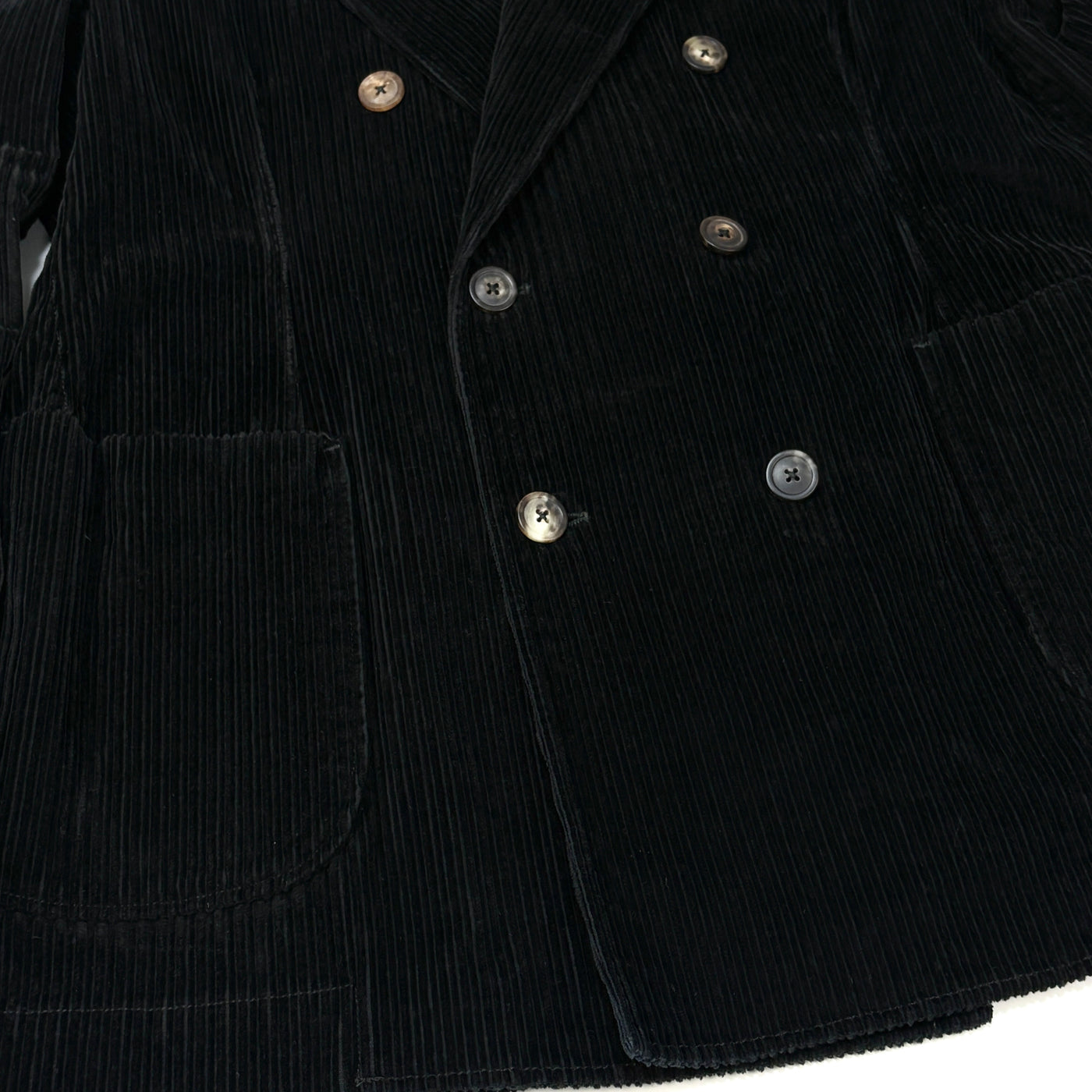 2023AW GIAN コーデュロイ ダブルブレストジャケット GIAN_GL 10695 / 24-16-0207-248 50