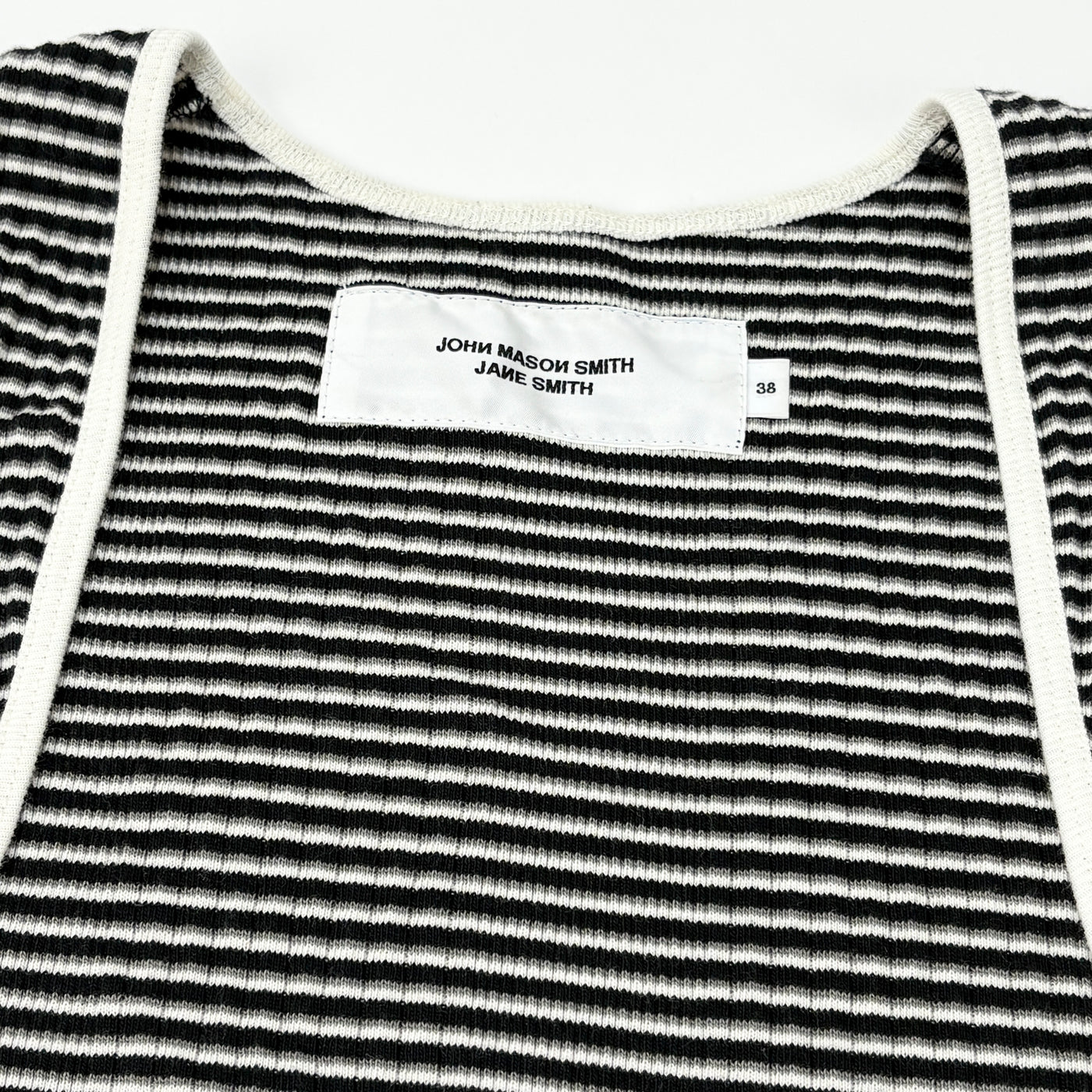 2025SS COTTON RANDOM BORDER RIB CAMISOLE & SLEEVE C/D 25SCT-#730L 38