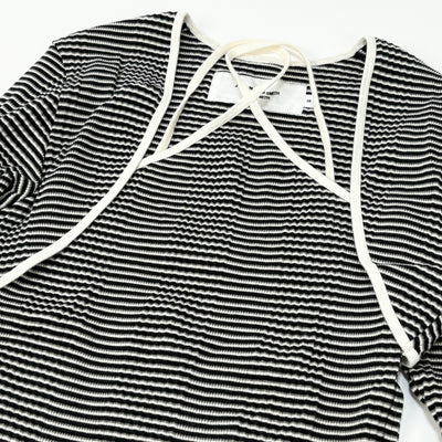 2025SS COTTON RANDOM BORDER RIB CAMISOLE & SLEEVE C/D 25SCT-#730L 38