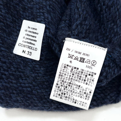 【新品】2023AW ミックス タートルネックニット 1113-499-5002 50
