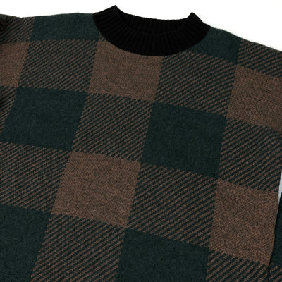 2019AW Buffalo Check Knit Pullover 19-02081M 2