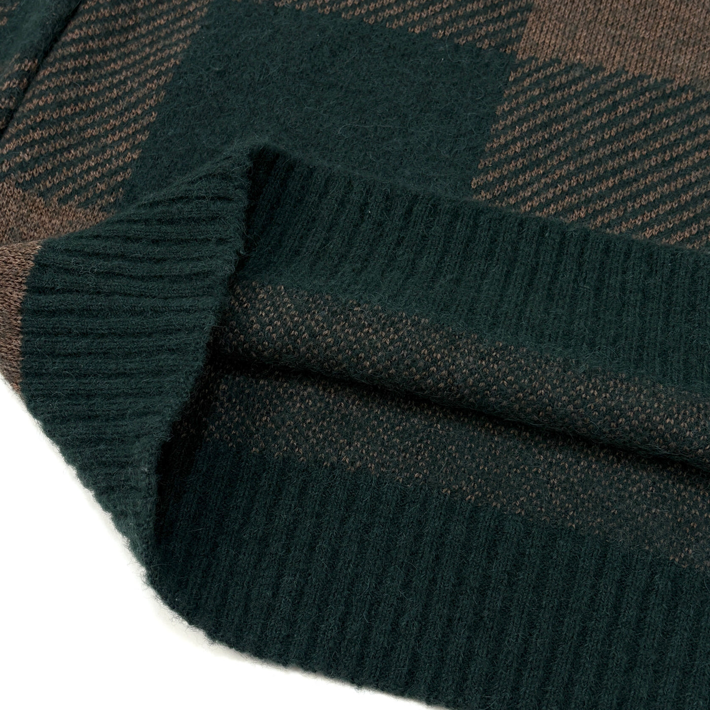 2019AW Buffalo Check Knit Pullover 19-02081M 2
