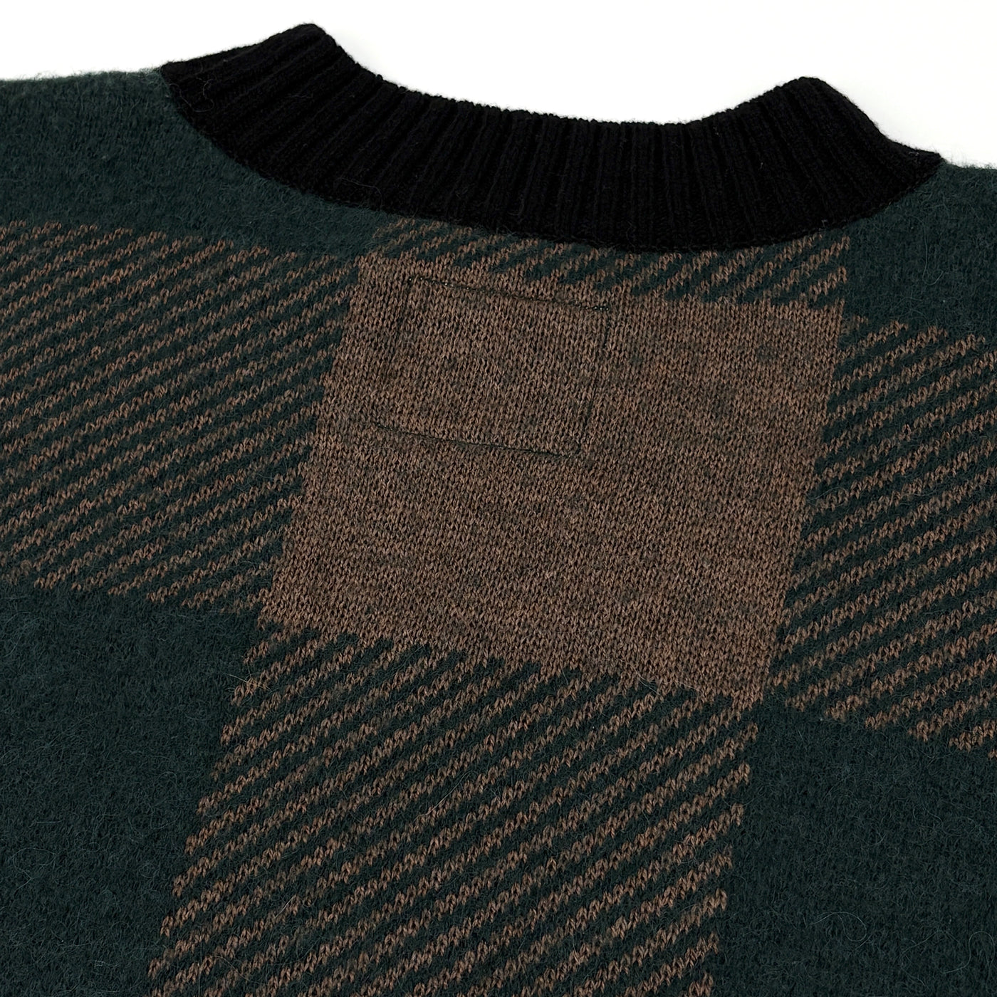 2019AW Buffalo Check Knit Pullover 19-02081M 2