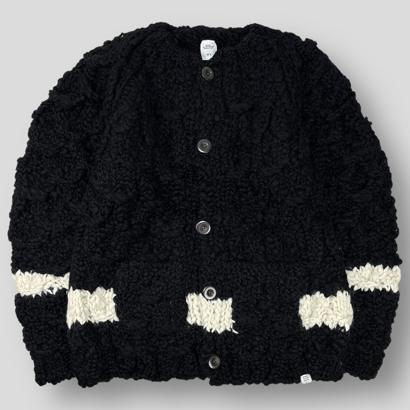 2023AW L/S HAND KNITTED CARDIGAN "JACO" 23AB3185 4 SSM5098