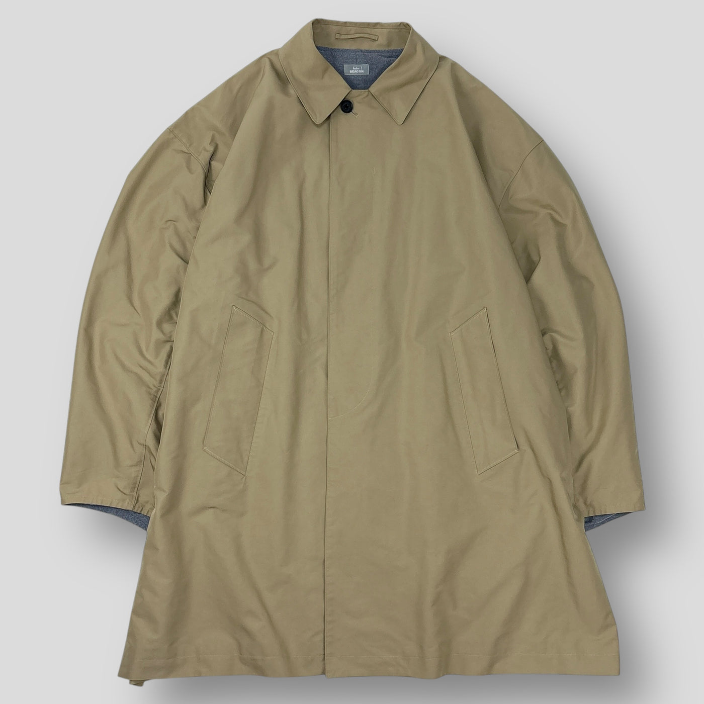 2019AW OVER FIT SOUTIEN COLLAR COAT – SOLID 19WBM-C04145 2