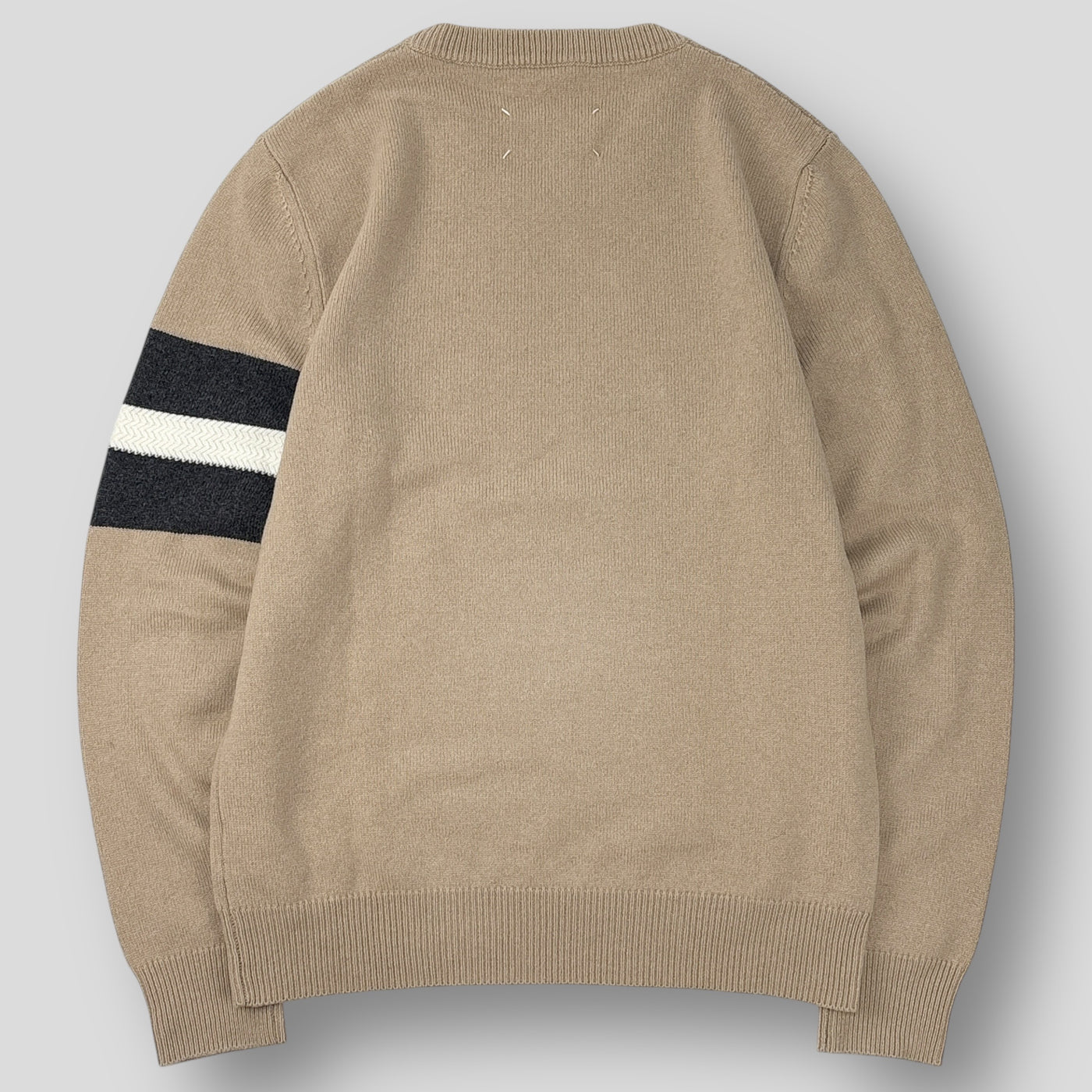 2019AW Arm Stripe Crew Knit S50HA0903 S16824 L