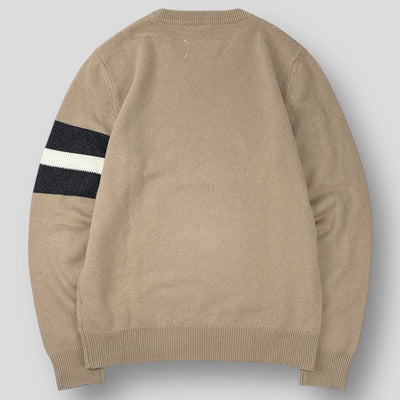2019AW Arm Stripe Crew Knit S50HA0903 S16824 L