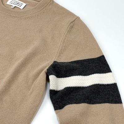 2019AW Arm Stripe Crew Knit S50HA0903 S16824 L