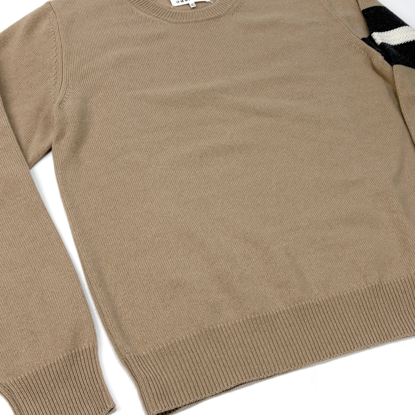 2019AW Arm Stripe Crew Knit S50HA0903 S16824 L