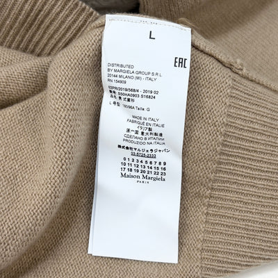2019AW Arm Stripe Crew Knit S50HA0903 S16824 L