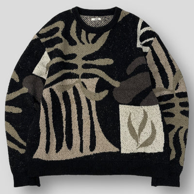 2023AW Intarsia-knit jumper 23aw-k-04 2