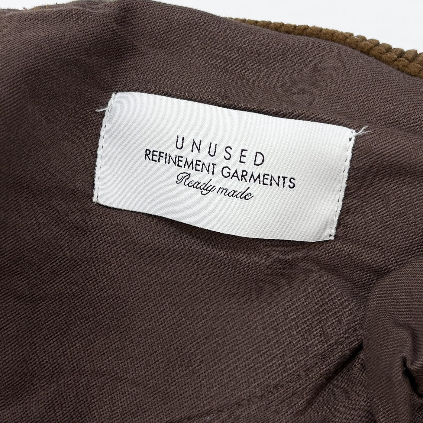 2024AW Corduroy switching pants UW1135 4