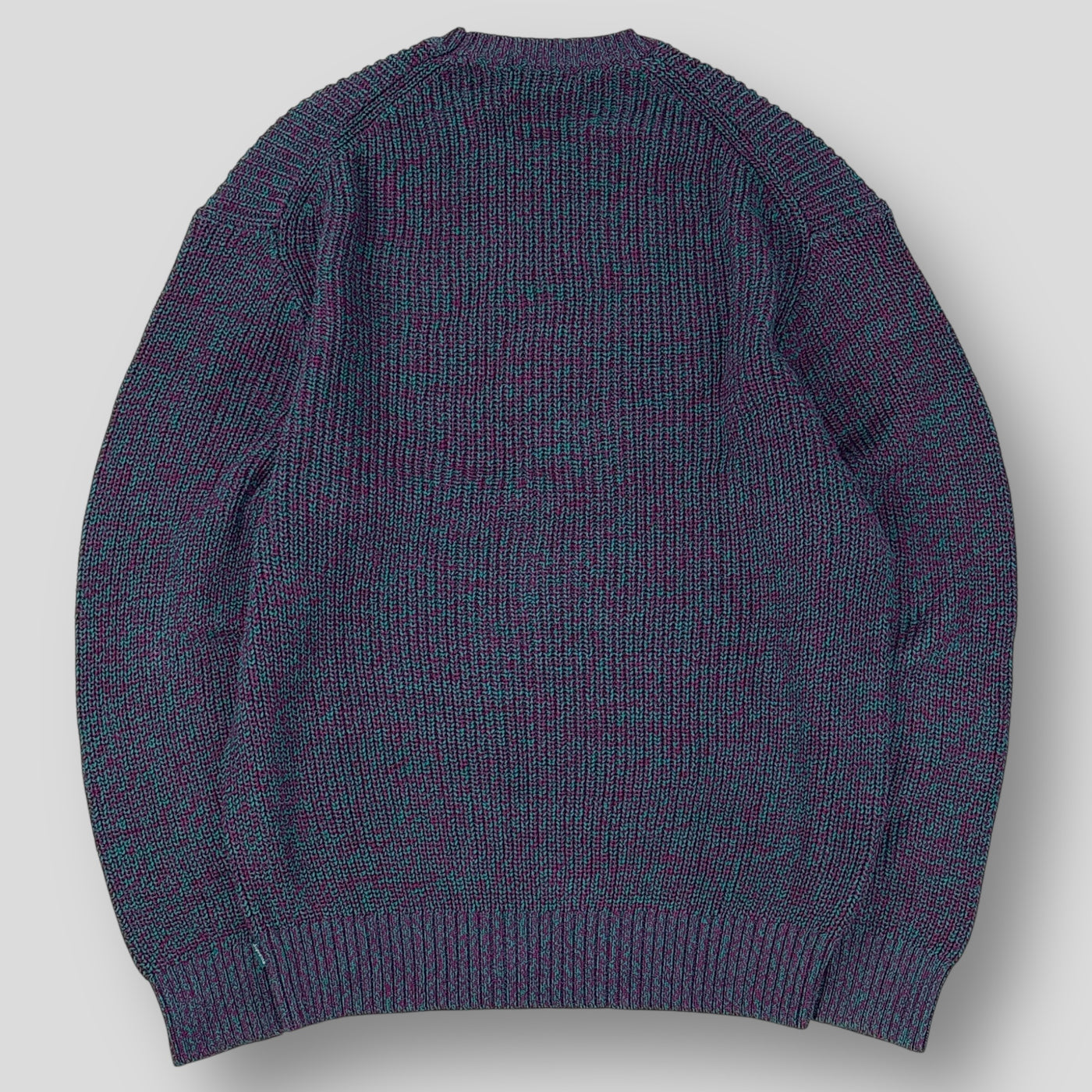 2021AW Melange Rib Knit Sweater L