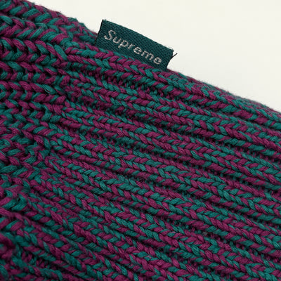 2021AW Melange Rib Knit Sweater L
