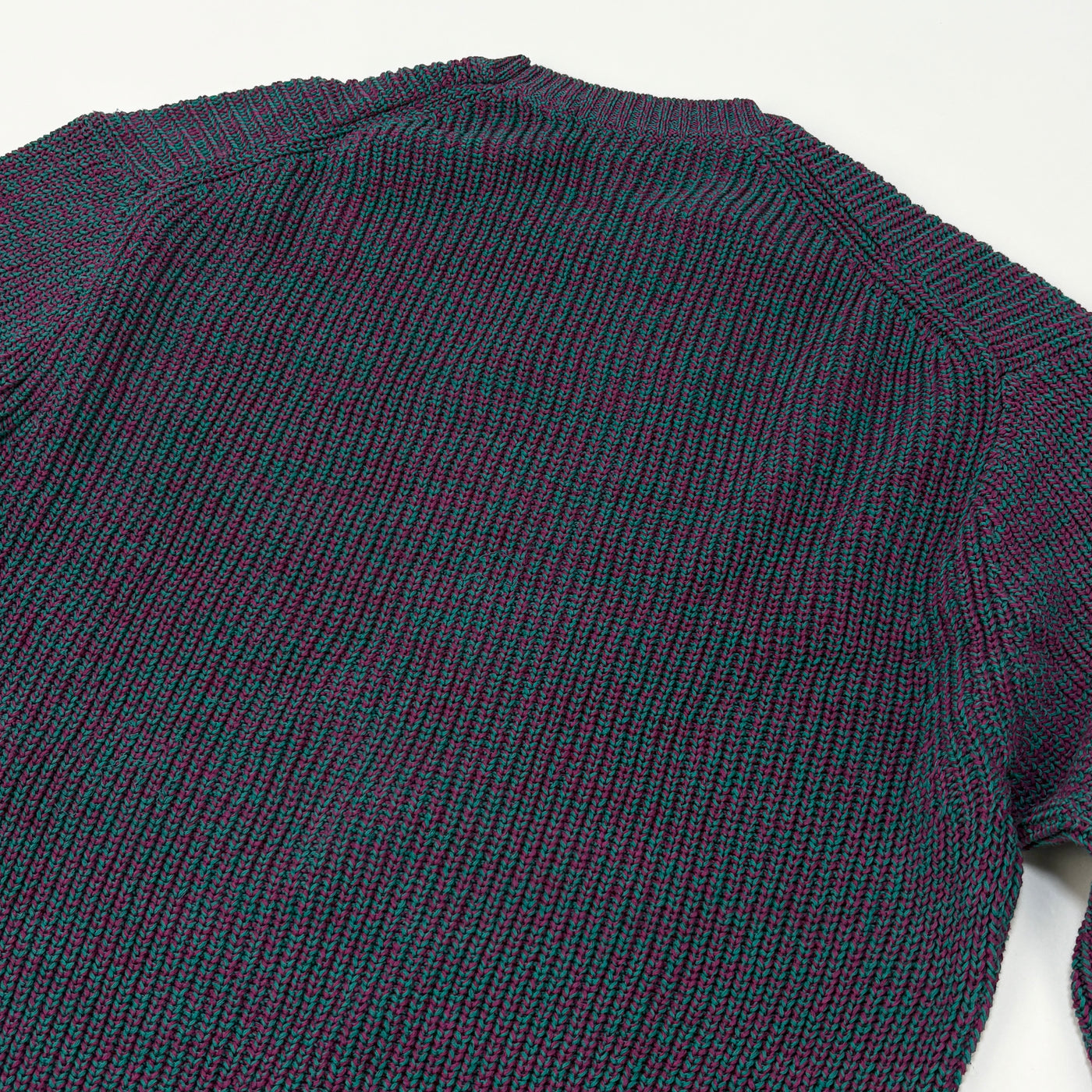 2021AW Melange Rib Knit Sweater L