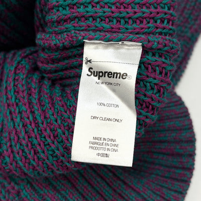 2021AW Melange Rib Knit Sweater L