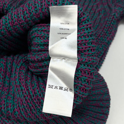 2021AW Melange Rib Knit Sweater L