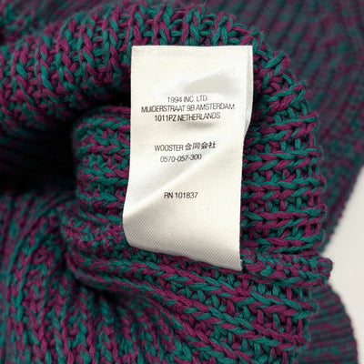 2021AW Melange Rib Knit Sweater L